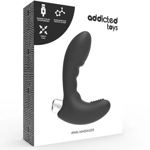 ADDICTED TOYS – Újratölthető prosztata vibrátor, model 4