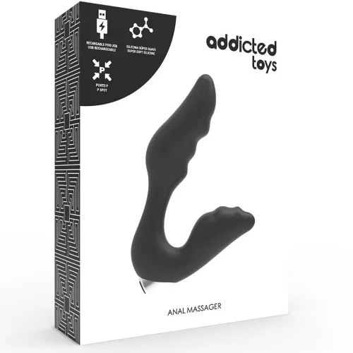 ADDICTED TOYS – Újratölthető prosztata vibrátor, model 6