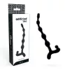 ADDICTED TOYS - 22 cm-es fekete anális gyöngylánc