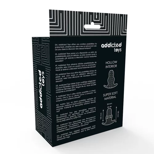 ADDICTED TOYS – Nagy anál tágító, 15 cm, átlátszó