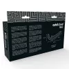 ADDICTED TOYS – Pánt nélküli dupla szilikon dildó, G-pont stimuláló (11,5 cm) + partner behatolás (18 cm), natúr színű