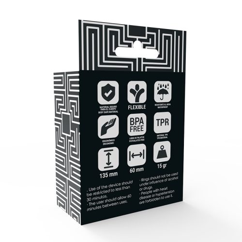 ADDICTED TOYS – Prémium átlátszó péniszgyűrű szett