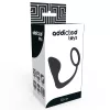 ADDICTED TOYS – Anál plug péniszgyűrűvel, fekete