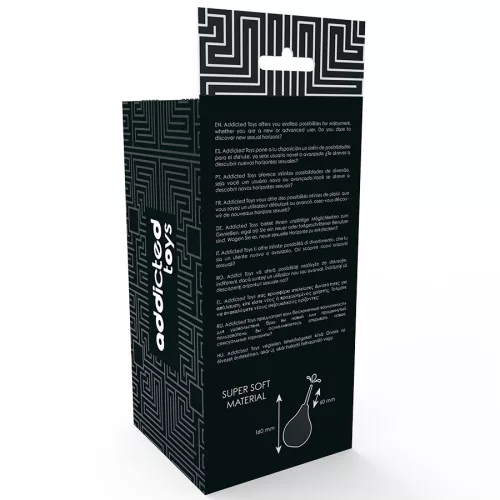 ADICCTED TOYS – Anál zuhany, fekete, 250 ml