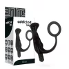 ADDICTED TOYS – Prosztata vibrátor, rugalmas péniszgyűrűvel, 10 cm