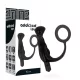 ADDICTED TOYS – Prosztata vibrátor, rugalmas péniszgyűrűvel, 10 cm