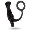 ADDICTED TOYS – Prosztata vibrátor, rugalmas péniszgyűrűvel, 10 cm