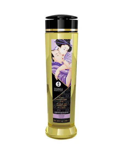 SHUNGA – Érzéki masszázsolaj, levendula illattal, 240 ml