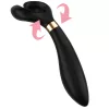 SATISFYER – Partner Multifun 3 újratölthető multifunkciós párvibrátor, fekete