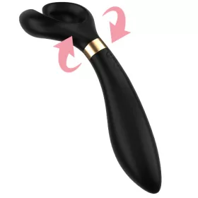   SATISFYER – Partner Multifun 3 újratölthető multifunkciós párvibrátor, fekete