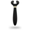 SATISFYER – Partner Multifun 3 újratölthető multifunkciós párvibrátor, fekete