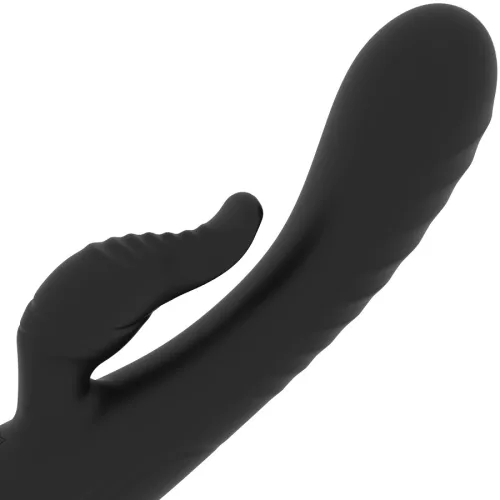 RITHUAL – Anusara vibrátor G-pont és csikló stimulátorral, újratölthető, fekete