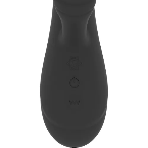 RITHUAL – Anusara vibrátor G-pont és csikló stimulátorral, újratölthető, fekete