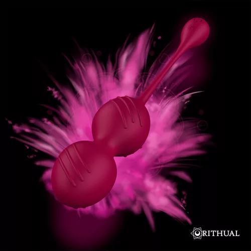 RITHUAL – Nisha szilikon vibrációs gésagolyók, vízálló, újratölthető