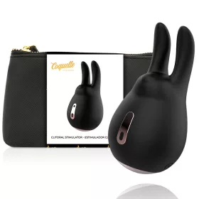   COQUETTE CHIC DESIRE – Nyuszifüles csiklóizgató, 10 rezgésmód, újratölthető, fekete-arany