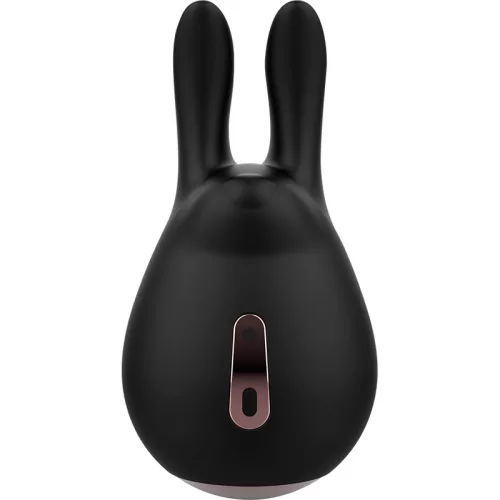 COQUETTE CHIC DESIRE – Nyuszifüles csiklóizgató, 10 rezgésmód, újratölthető, fekete-arany