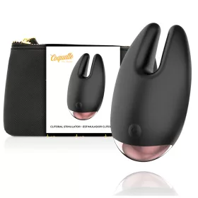   COQUETTE CHIC DESIRE – Csiklóizgató, 10 rezgésmód, újratölthető, fekete-arany