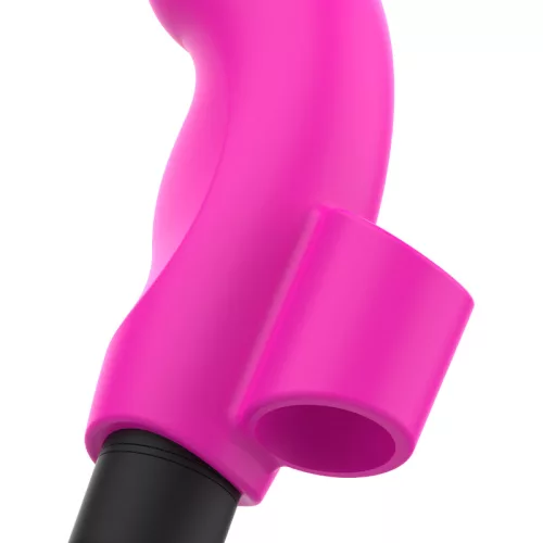 OHMAMA – Szilikon ujjvibrátor, neon rózsaszín