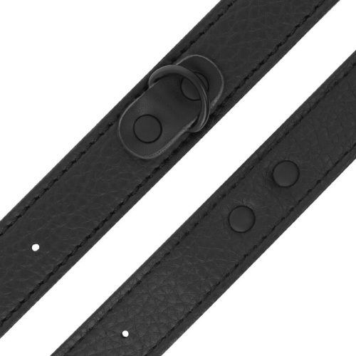 DARKNESS – Keskeny, állítható bilincs puha belső résszel, fekete