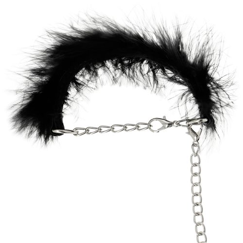 COQUETTE CHIC DESIRE – Deluxe prémium fém bilincs, nikkelmentes, elegáns, fekete