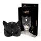 COQUETTE CHIC DESIRE – Bőrhatású macskafüles álarc, fekete 2