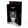 COQUETTE CHIC DESIRE – Bőrhatású macskafüles álarc, fekete 2