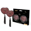 COQUETTE CHIC DESIRE – Mellbimbótapasz, szív alakú, fekete–piros