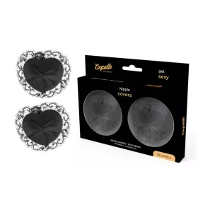 COQUETTE CHIC DESIRE – Mellbimbótapasz, csipkés, fekete