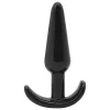 ADDICTED TOYS – 4 darabos flexibilis anál plug szett, fekete