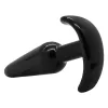 ADDICTED TOYS – 4 darabos flexibilis anál plug szett, fekete