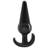 ADDICTED TOYS – 4 darabos flexibilis anál plug szett, fekete