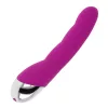 OHMAMA – Ívelt G-pont vibrátor, 6 rezgésmód és 6 sebesség, újratölthető, lila, 21,5 cm