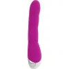 OHMAMA – Ívelt G-pont vibrátor, 6 rezgésmód és 6 sebesség, újratölthető, lila, 21,5 cm