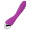 OHMAMA – Ívelt G-pont vibrátor, 6 rezgésmód és 6 sebesség, újratölthető, lila, 20,5 cm