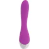 OHMAMA – Ívelt G-pont vibrátor, 6 rezgésmód és 6 sebesség, újratölthető, lila, 20,5 cm