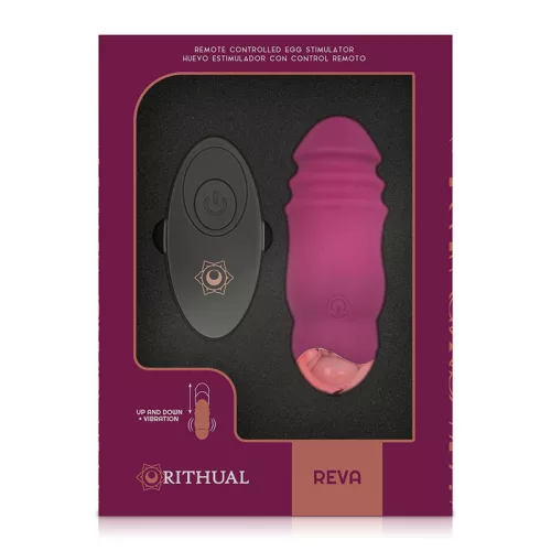 RITHUAL – Reva újratölthető vibrációs tojás, fel-le mozgás, távirányítós