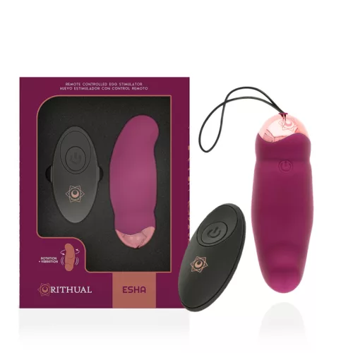 RITHUAL – Esha újratölthető forgó vibrációs tojás, távirányítós