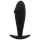 OHMAMA – Szilikon anál plug, fekete, 10 cm