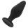 OHMAMA – Szilikon anál plug tapadókoronggal, fekete, 12 x 4,2 cm