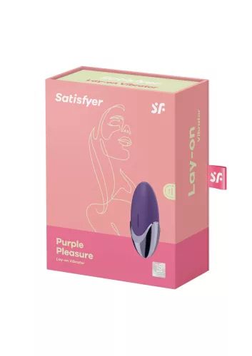 SATISFYER - Layons Purple Pleasure újratölthető csiklóizgató, lila