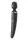 SATISFYER - Wand-er Woman újratölthető masszírozó vibrátor, fekete, XXL