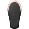 SATISFYER - Double Love luxus párvibrátor távirányítóval, újratölthető, fekete