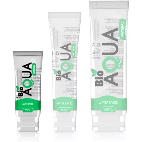 BIOAQUA – 100% természetes vízbázisú síkosító, 50 ml