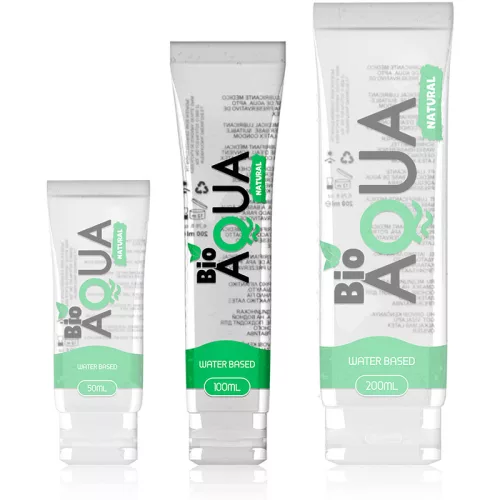 BIOAQUA – 100% természetes vízbázisú síkosító, 100 ml