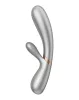 SATISFYER – Hot Lover újratölthető nyuszis vibrátor applikációval, melegítő funkcióval