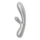 SATISFYER – Hot Lover újratölthető nyuszis vibrátor applikációval, melegítő funkcióval