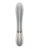 SATISFYER – Hot Lover újratölthető nyuszis vibrátor applikációval, melegítő funkcióval