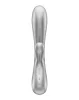 SATISFYER – Hot Lover újratölthető nyuszis vibrátor applikációval, melegítő funkcióval