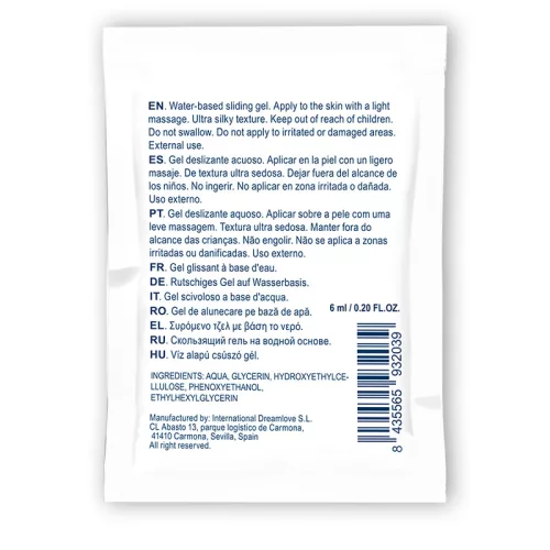 WATERFEEL – Natural vízbázisú síkosító, 6 ml