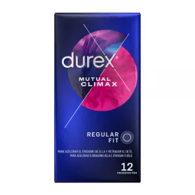   DUREX – Mutual Climax pontozott és bordázott késleltető óvszer, 12 db